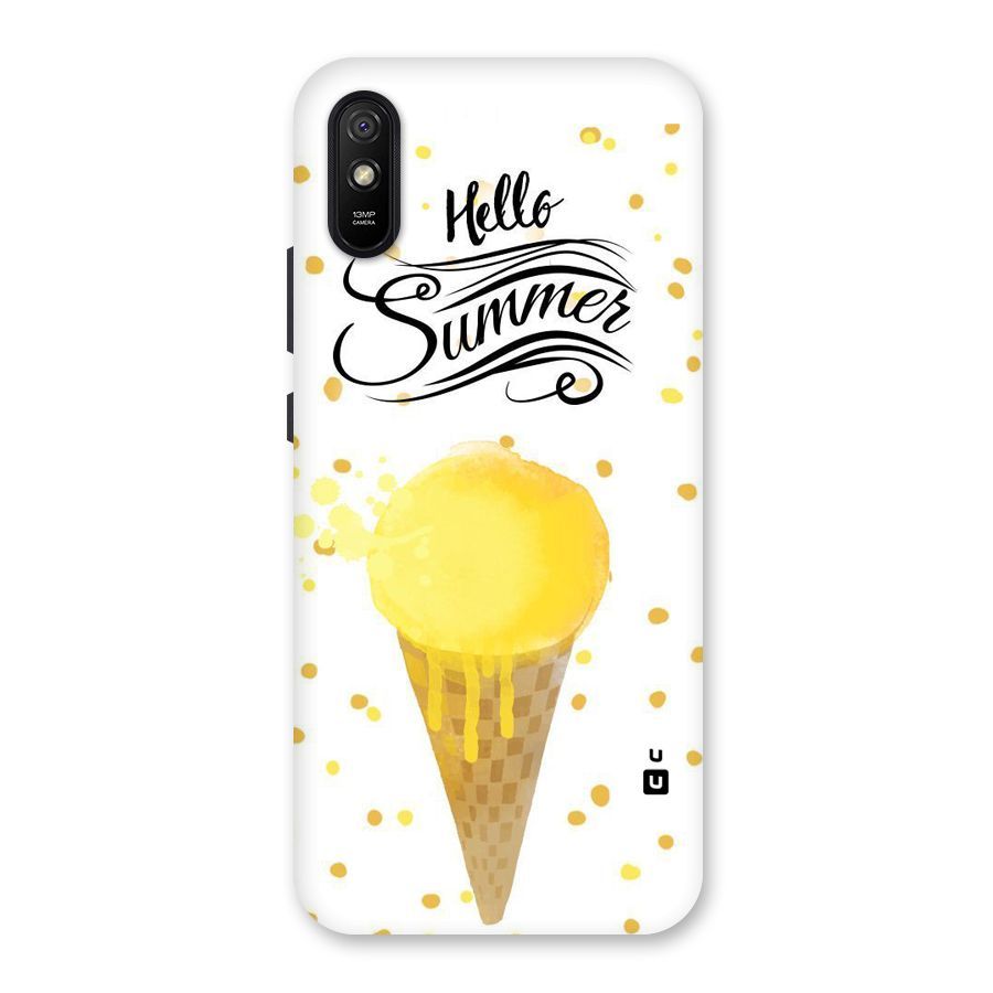 Ice Cream Summer Back Case for Redmi 9A