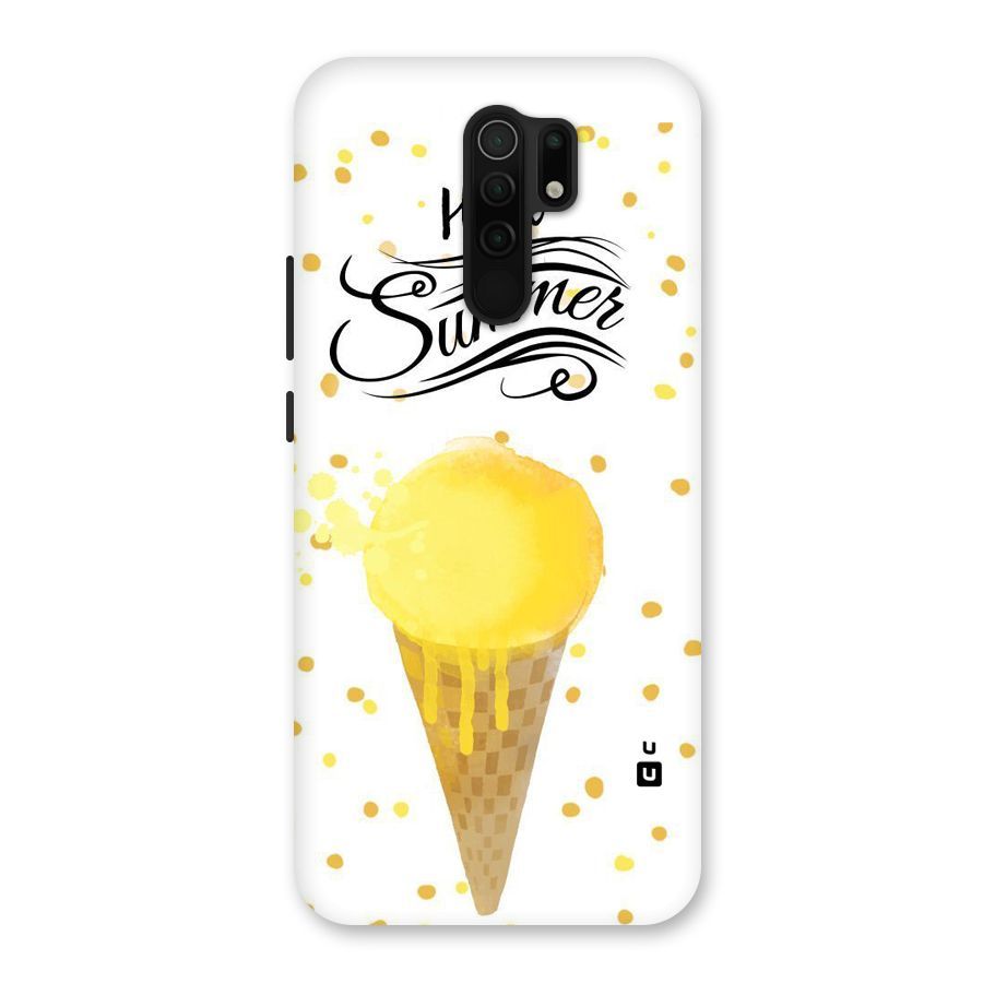 Ice Cream Summer Back Case for Redmi 9 Prime