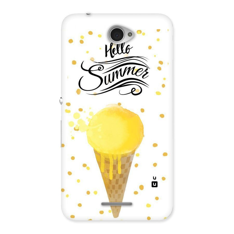 Ice Cream Summer Back Case for Sony Xperia E4