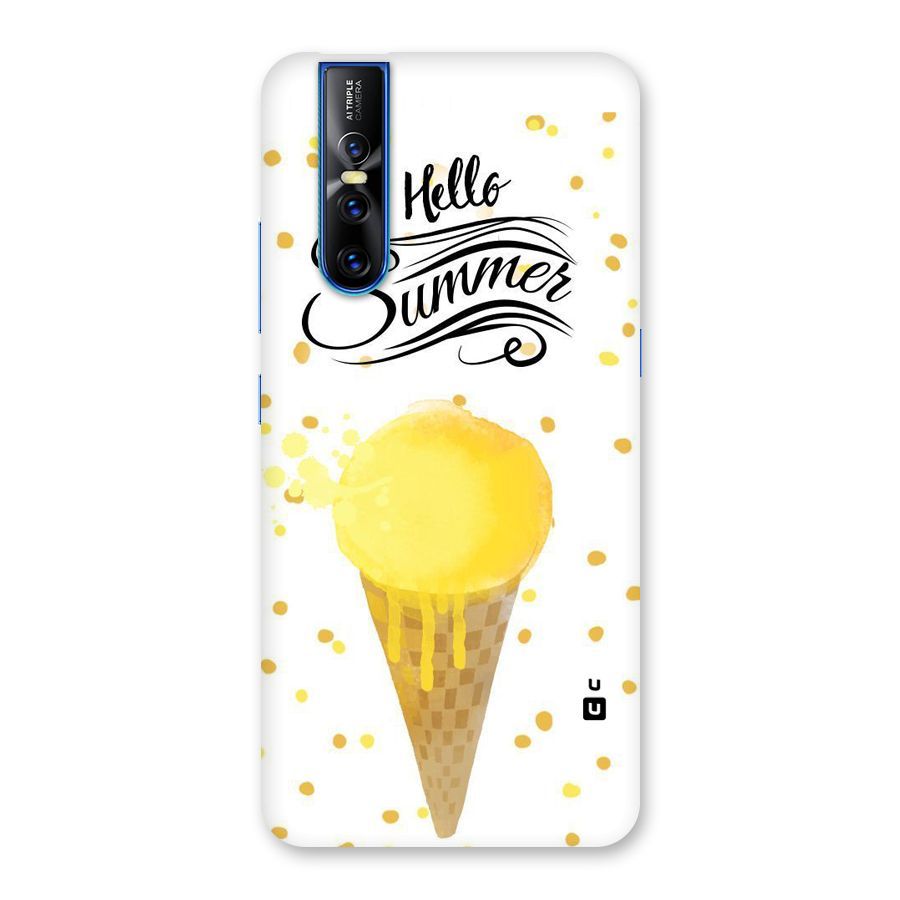 Ice Cream Summer Back Case for Vivo V15 Pro
