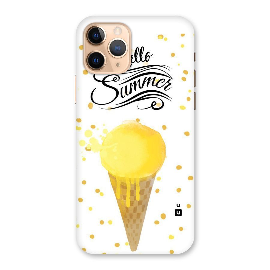 Ice Cream Summer Back Case for iPhone 11 Pro