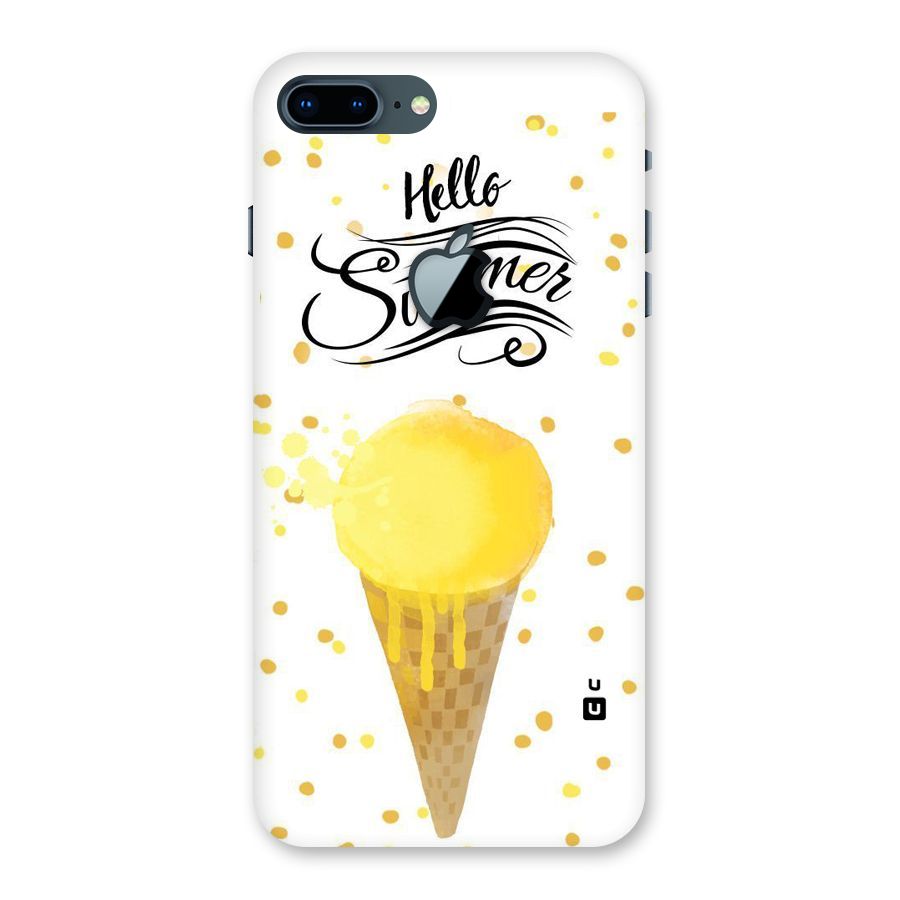 Ice Cream Summer Back Case for iPhone 7 Plus Apple Cut
