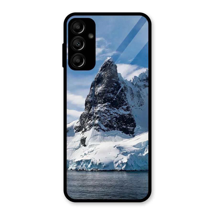 Ice Mountains Glass Back Case for Galaxy A14 5G