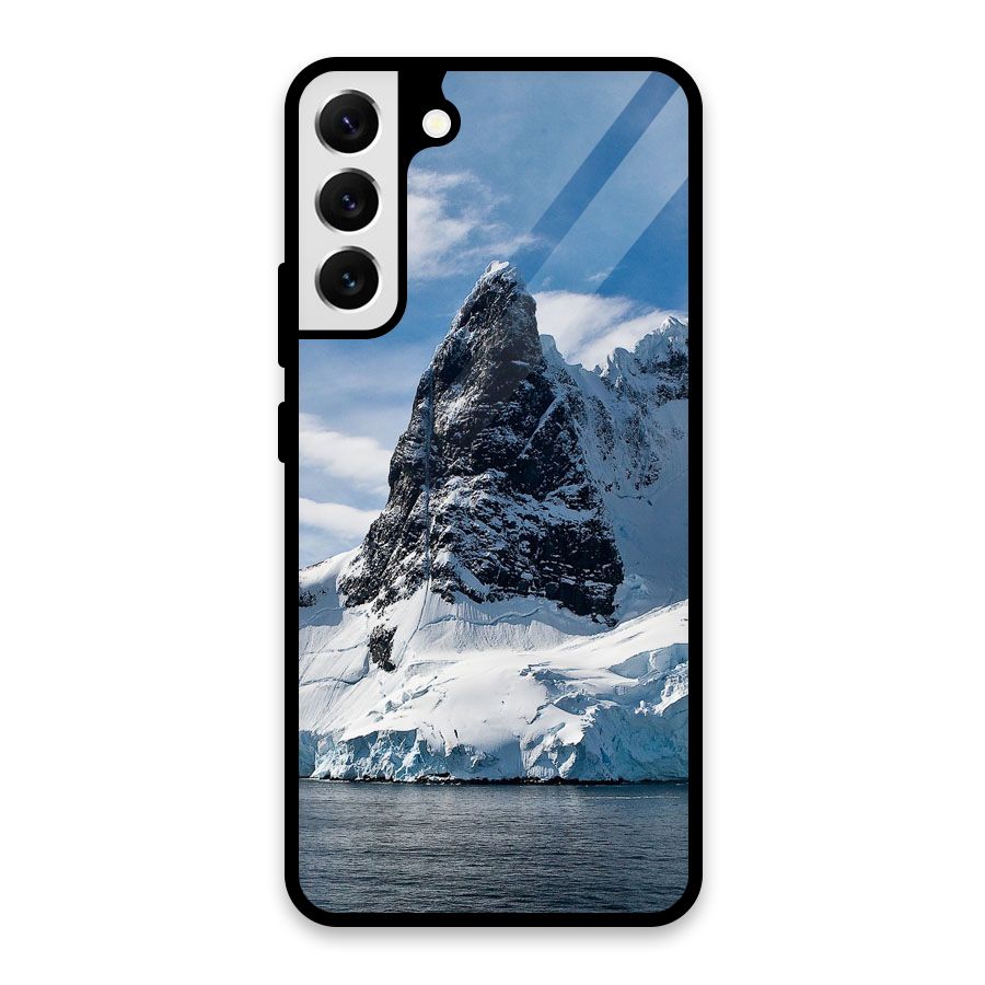 Ice Mountains Glass Back Case for Galaxy S22 Plus 5G