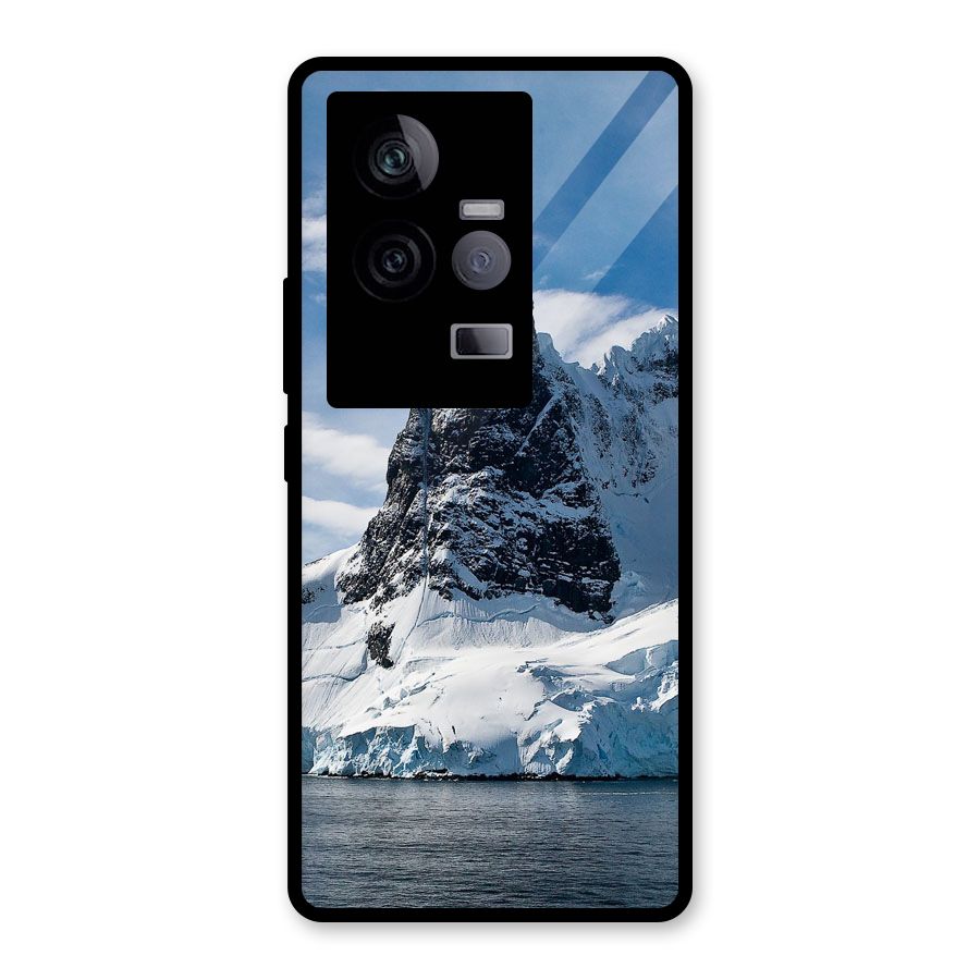 Ice Mountains Glass Back Case for Vivo iQOO 11 5G