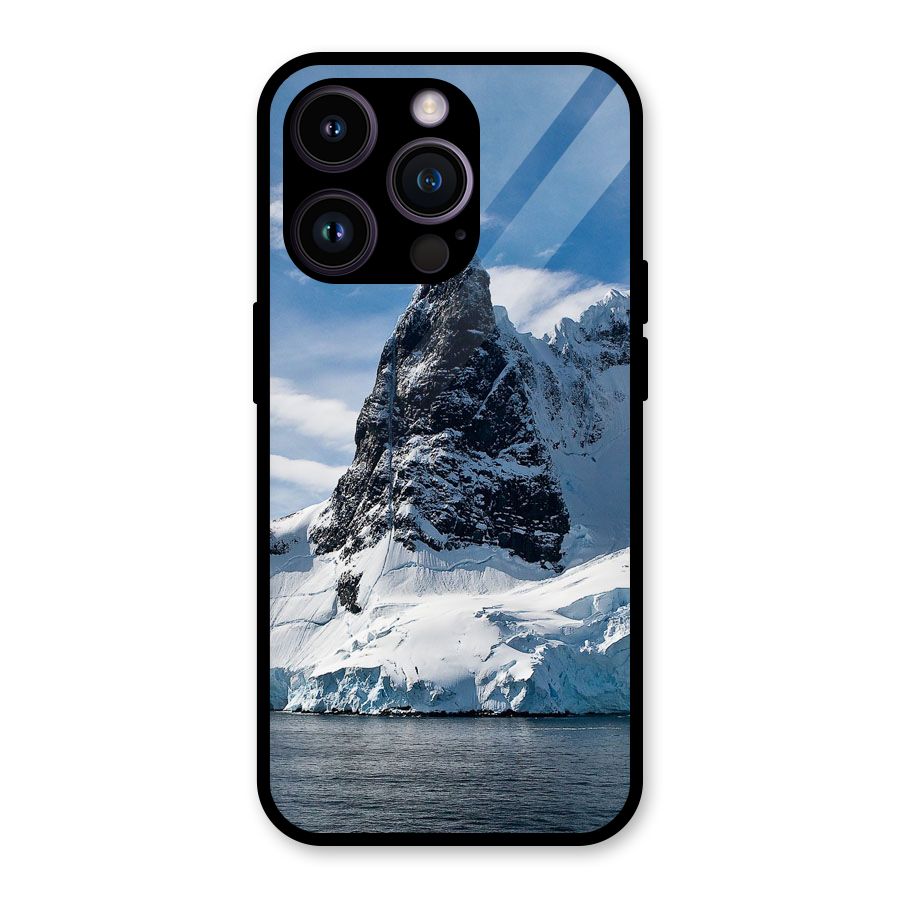Ice Mountains Glass Back Case for iPhone 14 Pro