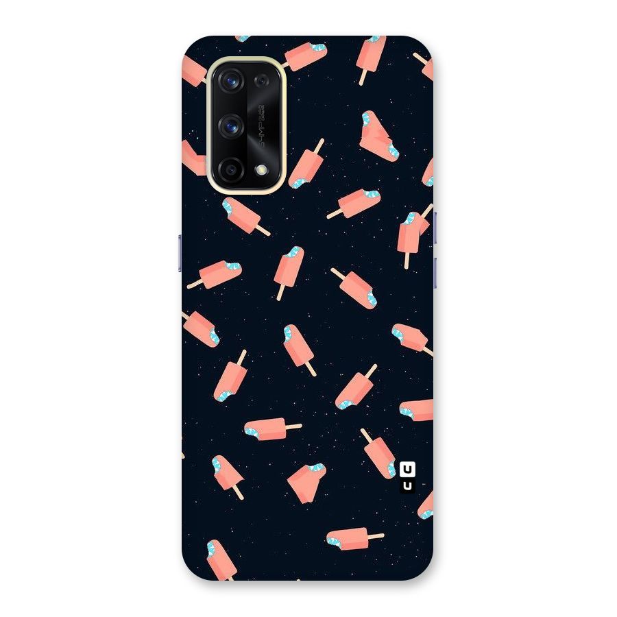 Icy Pattern Glass Back Case for Realme X7 Pro