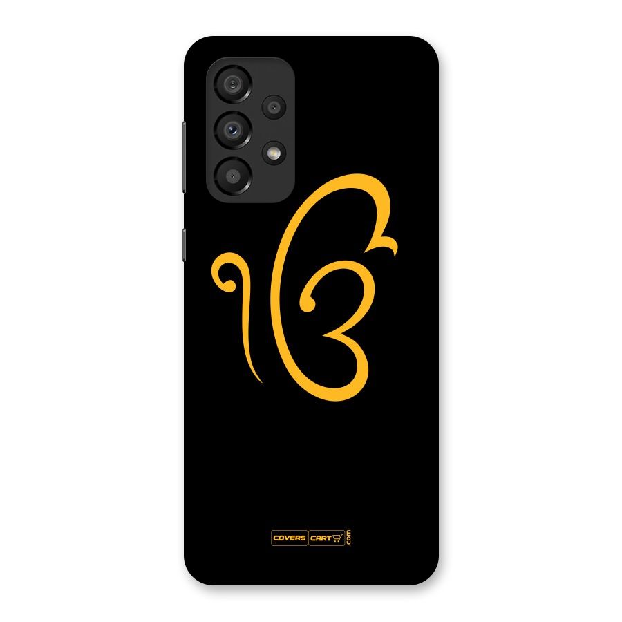 Ik Onkar Back Case for Galaxy A33 5G