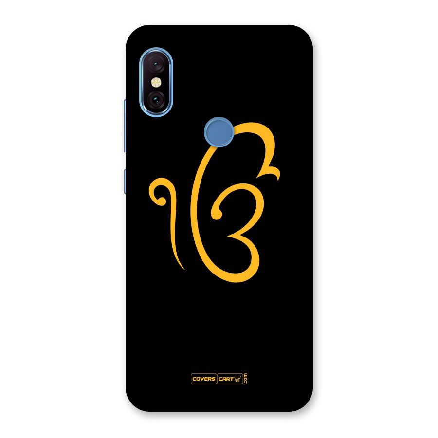 Ik Onkar Back Case for Redmi Note 6 Pro