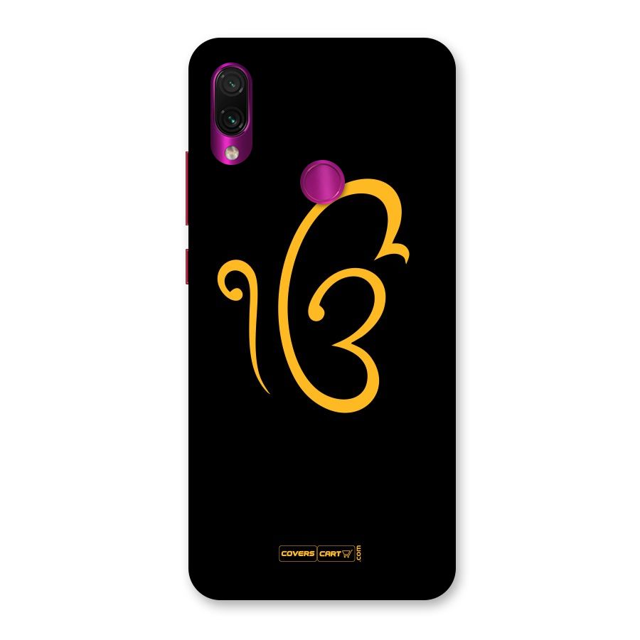 Ik Onkar Back Case for Redmi Note 7 Pro
