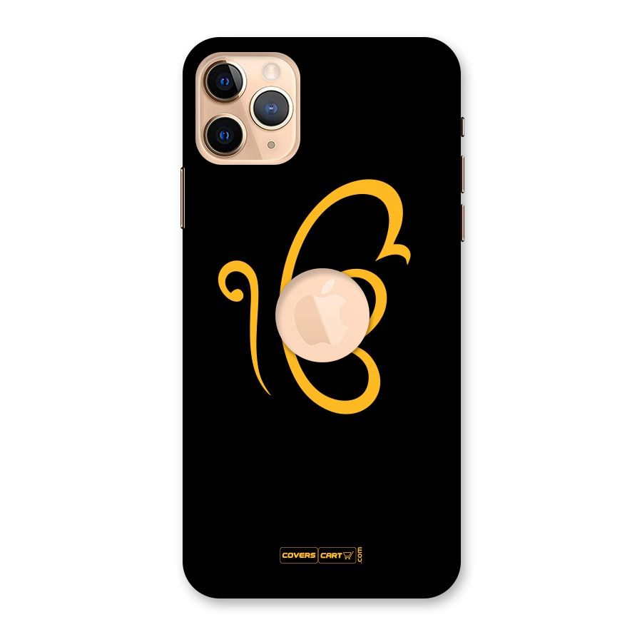 Ik Onkar Back Case for iPhone 11 Pro Max Logo Cut