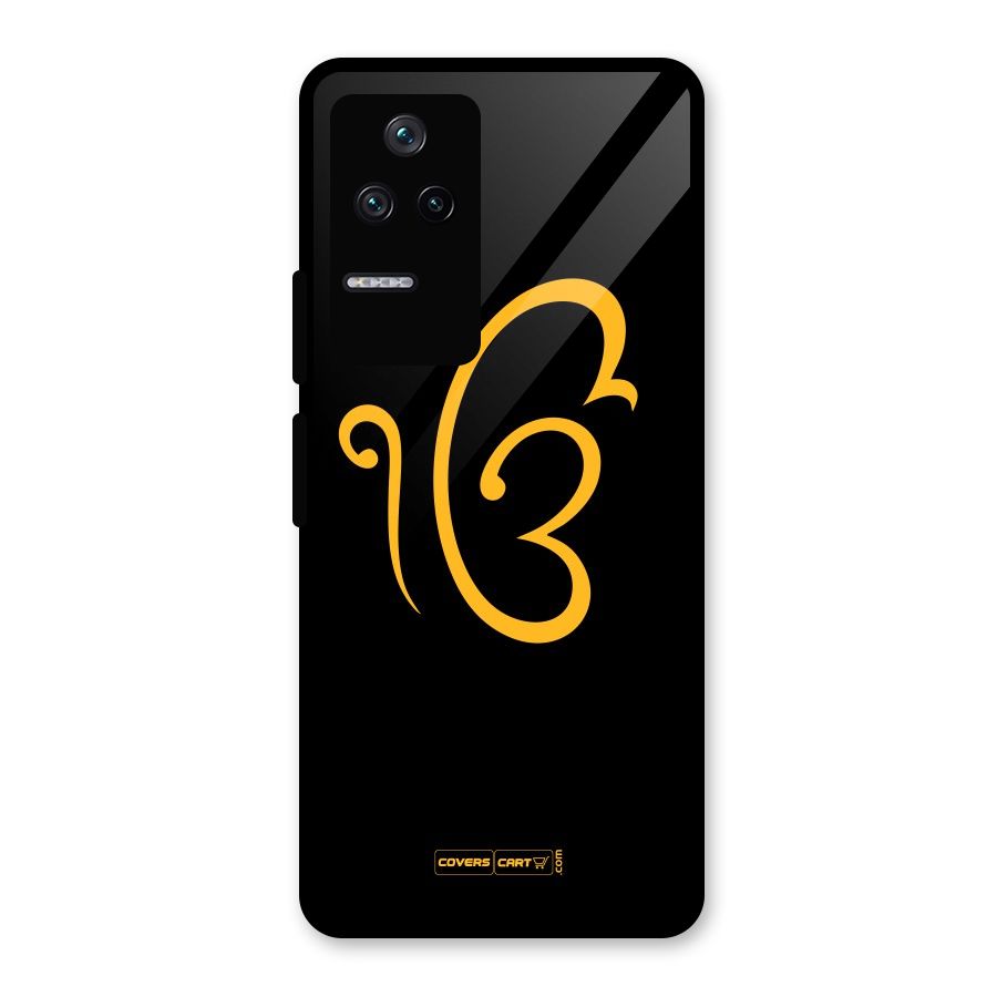 Ik Onkar Glass Back Case for Poco F4 5G