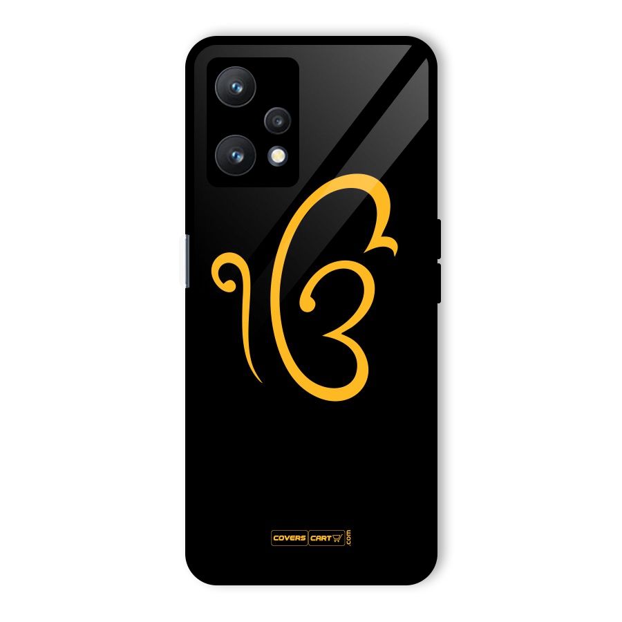 Ik Onkar Glass Back Case for Realme 9 Pro 5G