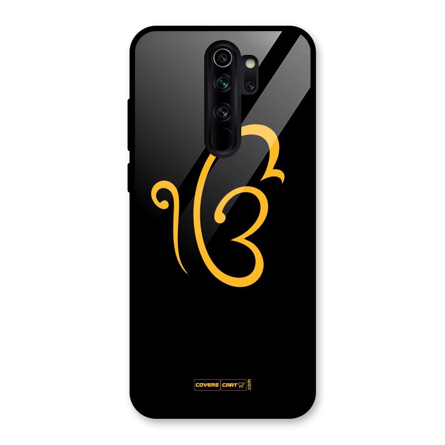 Ik Onkar Glass Back Case for Redmi Note 8 Pro