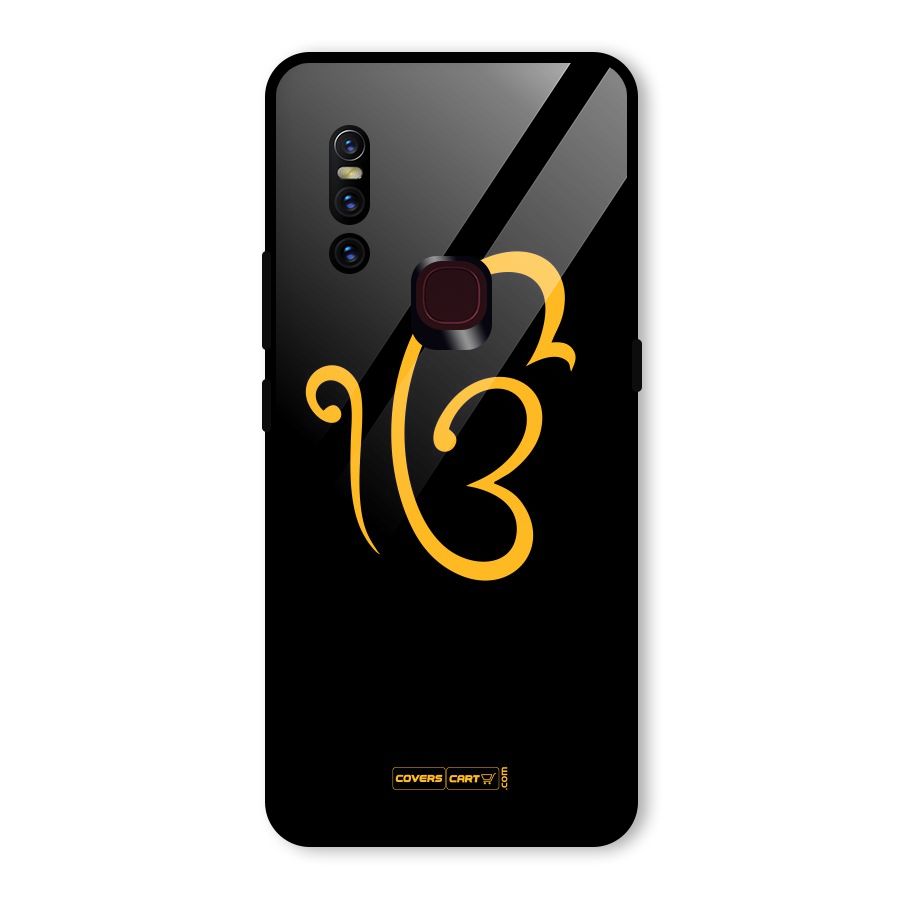 Ik Onkar Glass Back Case for Vivo V15