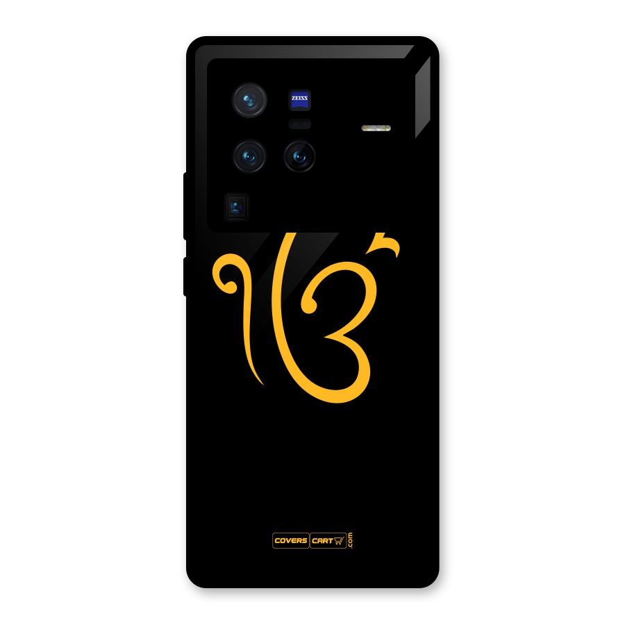 Ik Onkar Glass Back Case for Vivo X80 Pro