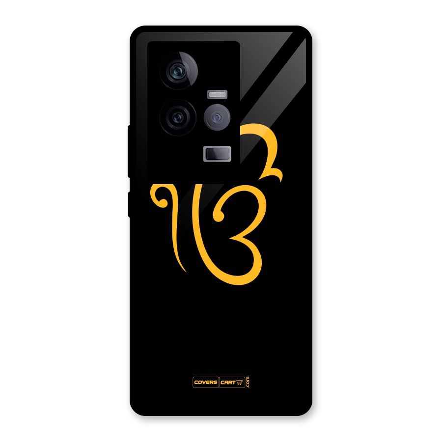 Ik Onkar Glass Back Case for Vivo iQOO 11 5G
