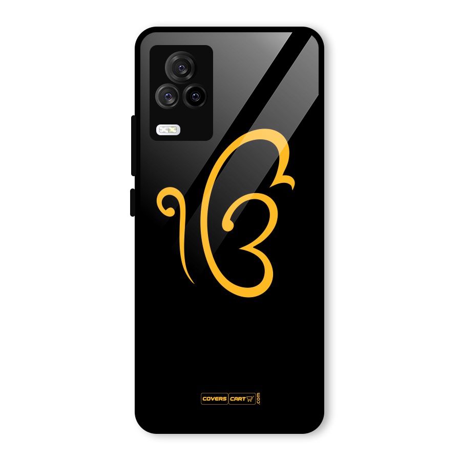 Ik Onkar Glass Back Case for Vivo iQOO 7 Legend 5G