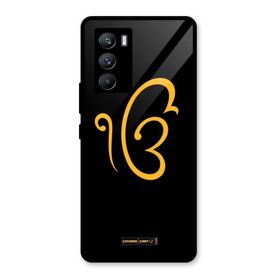 Ik Onkar Glass Back Case for Vivo iQOO 9 SE