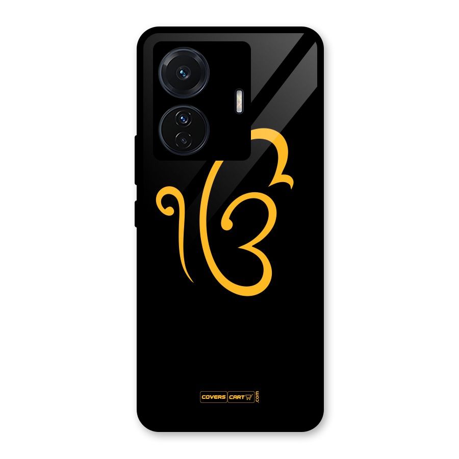 Ik Onkar Glass Back Case for Vivo iQOO Z6 Pro