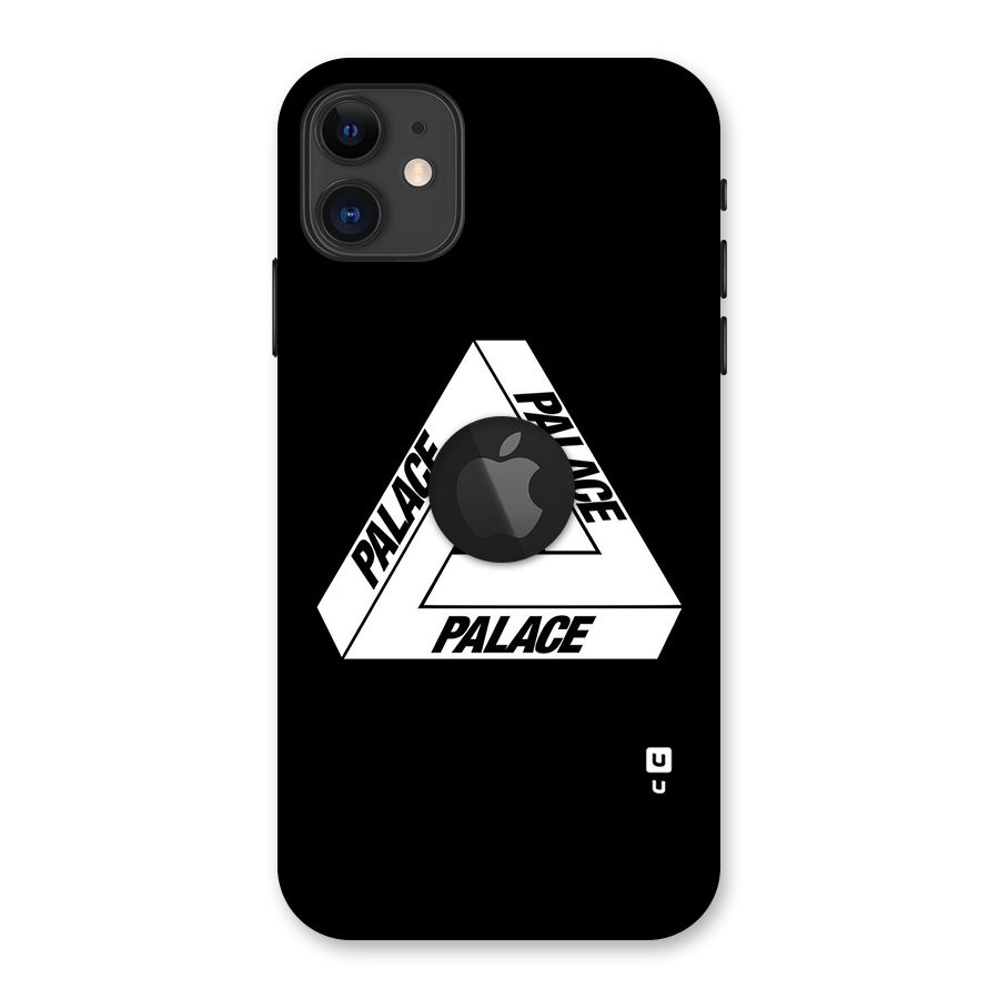 Impossible Triangle Palace Back Case for iPhone 11 Logo Cut
