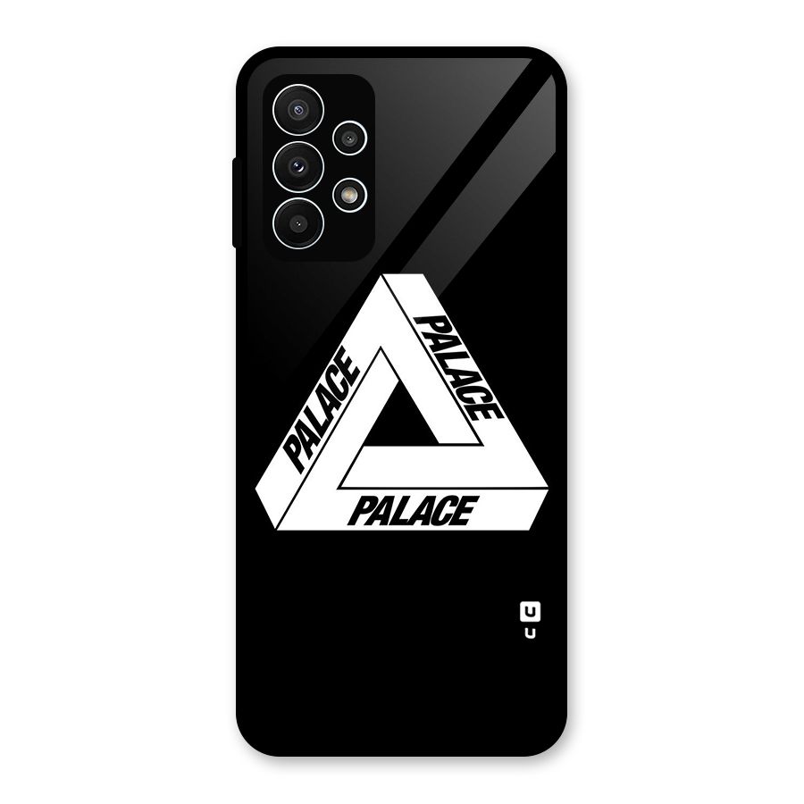 Impossible Triangle Palace Glass Back Case for Galaxy A23