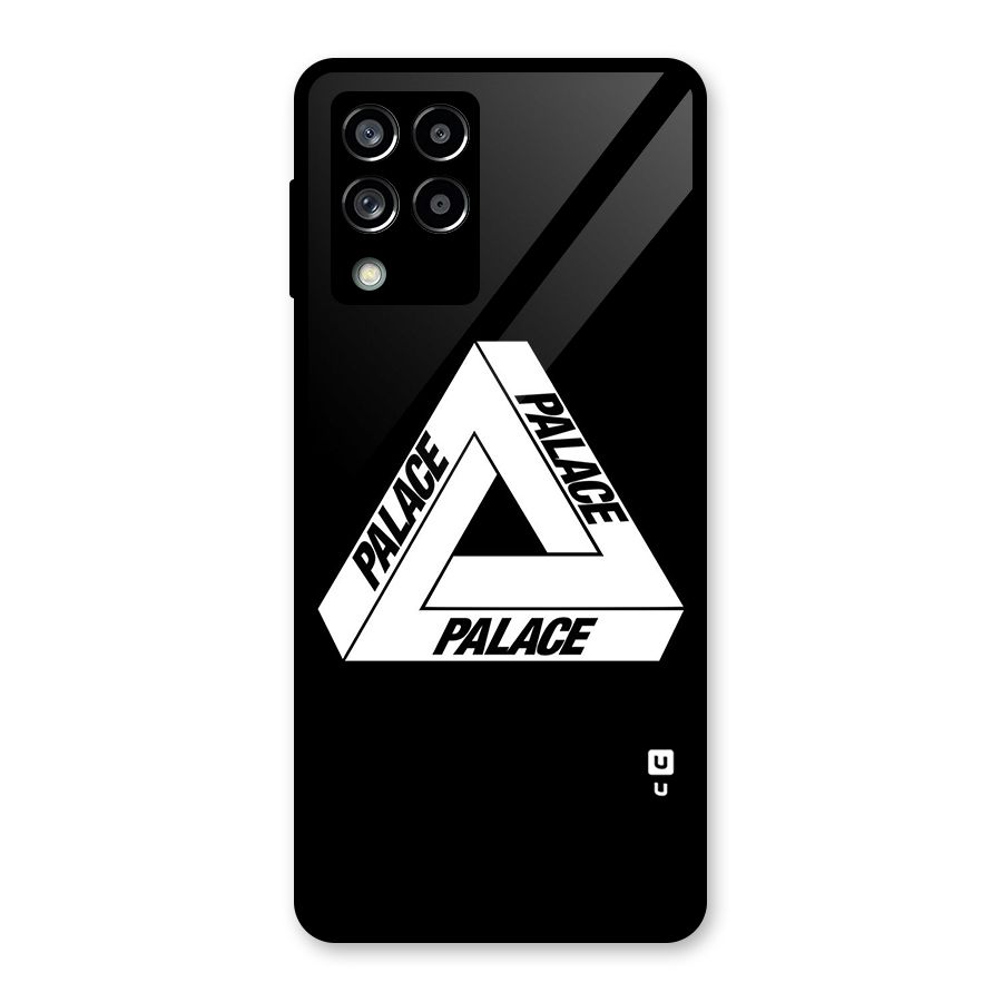 Impossible Triangle Palace Glass Back Case for Galaxy M53 5G