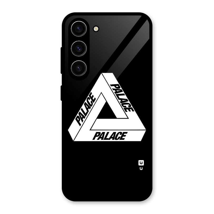 Impossible Triangle Palace Glass Back Case for Galaxy S23
