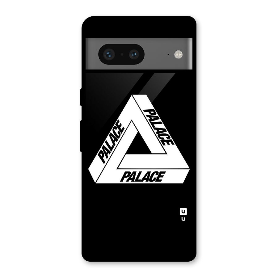 Impossible Triangle Palace Glass Back Case for Google Pixel 7