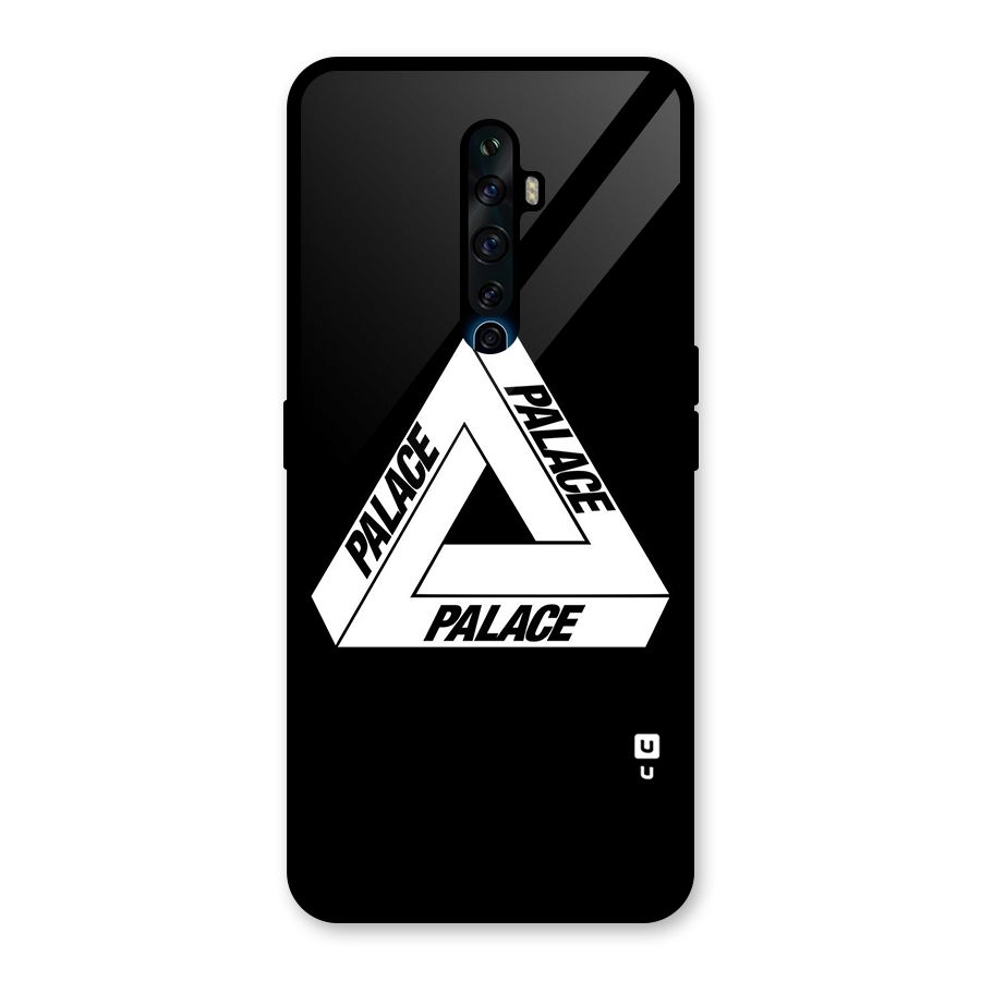 Impossible Triangle Palace Glass Back Case for Oppo Reno2 F
