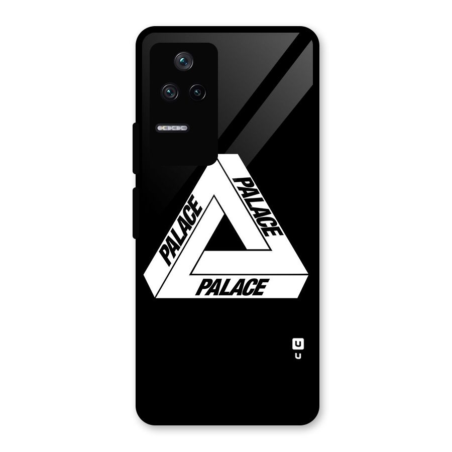 Impossible Triangle Palace Glass Back Case for Poco F4 5G