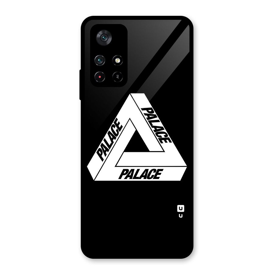 Impossible Triangle Palace Glass Back Case for Poco M4 Pro 5G