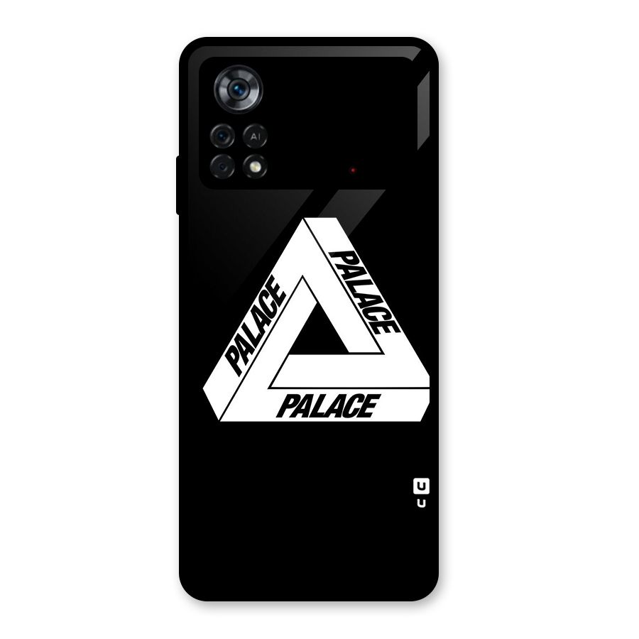 Impossible Triangle Palace Glass Back Case for Poco X4 Pro 5G