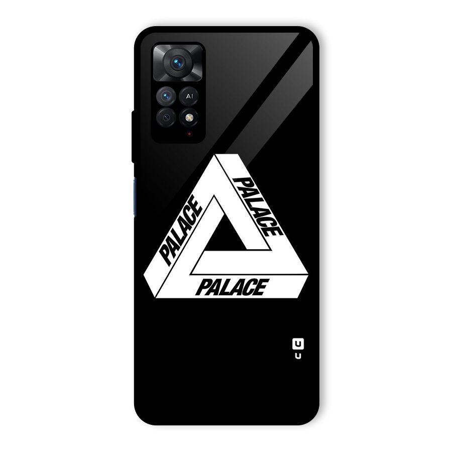 Impossible Triangle Palace Glass Back Case for Redmi Note 11 Pro