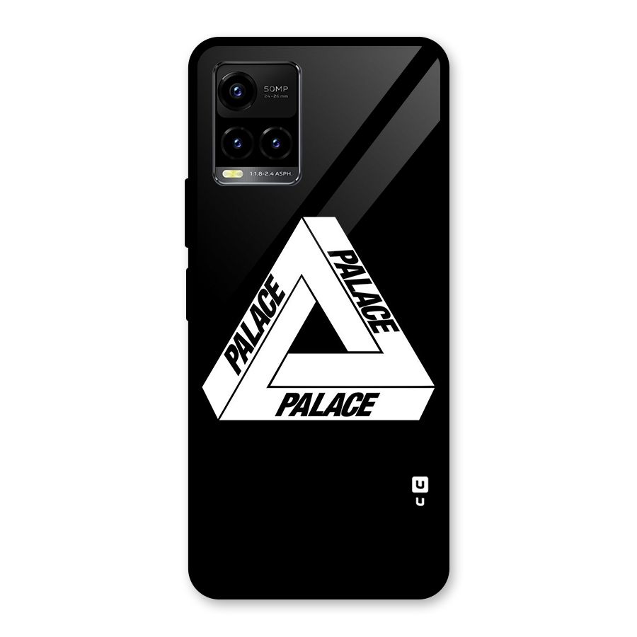 Impossible Triangle Palace Glass Back Case for Vivo Y21T