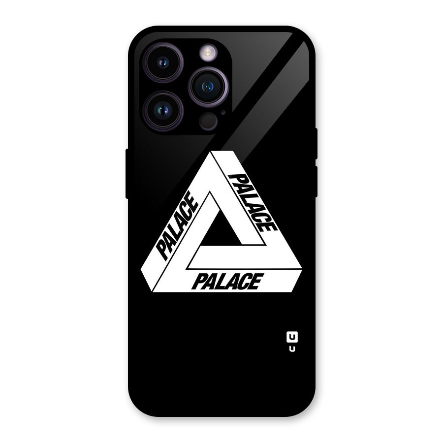 Impossible Triangle Palace Glass Back Case for iPhone 14 Pro Max