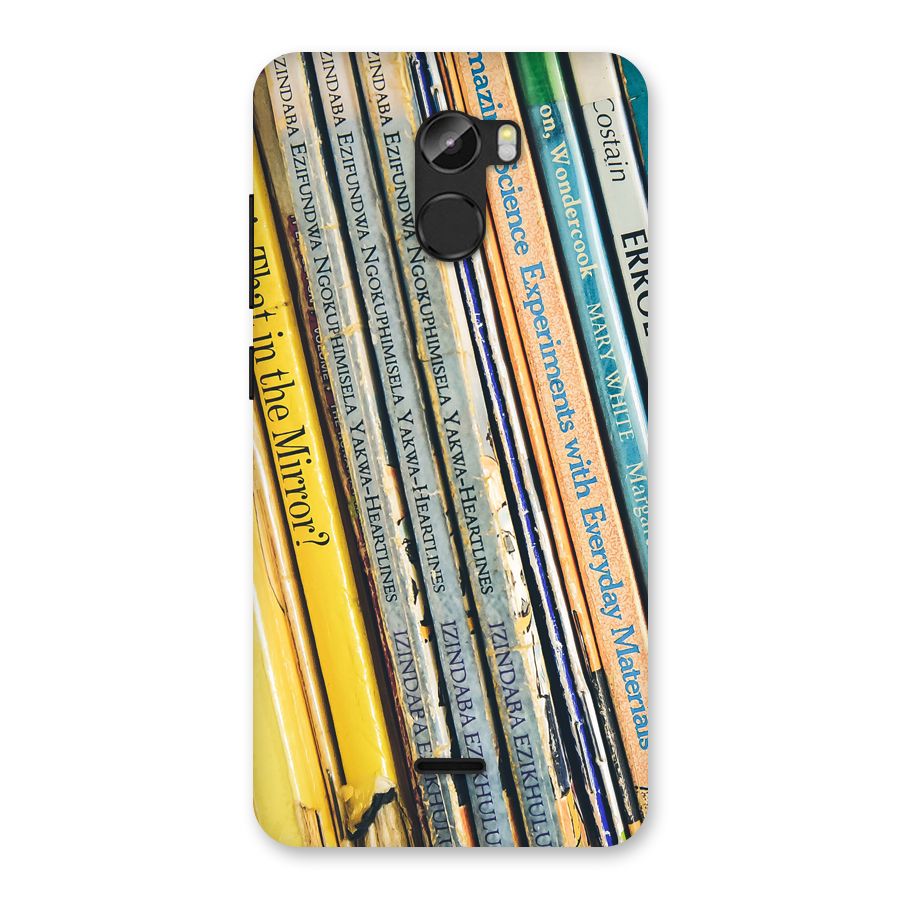 In Love with Books Back Case for Gionee X1