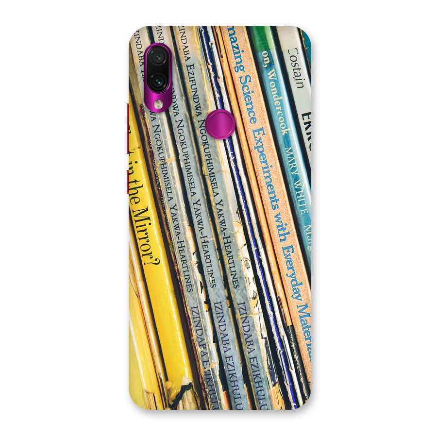 In Love with Books Back Case for Redmi Note 7 Pro