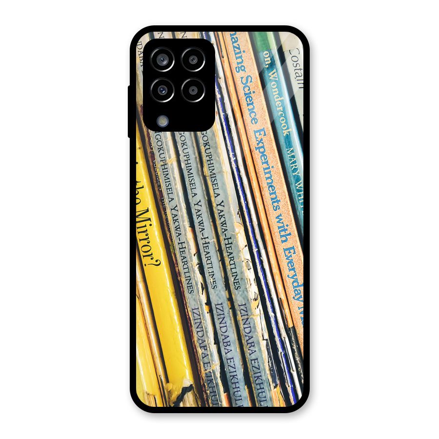 In Love with Books Glass Back Case for Galaxy M33