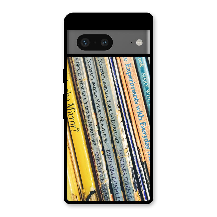 In Love with Books Glass Back Case for Google Pixel 7