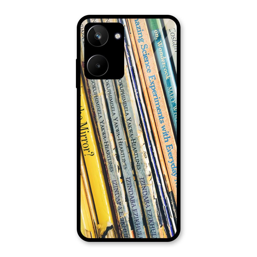 In Love with Books Glass Back Case for Realme 10