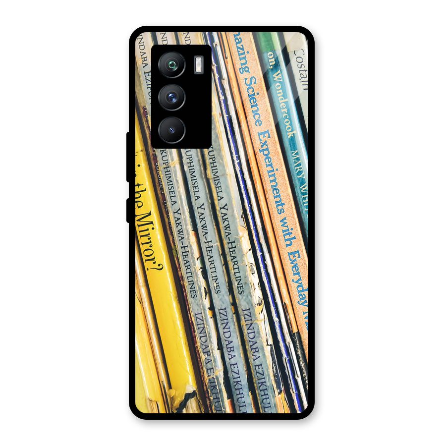In Love with Books Glass Back Case for Vivo iQOO 9 SE