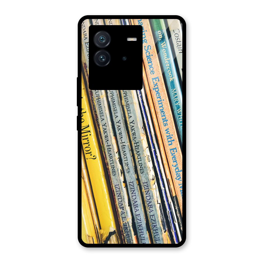 In Love with Books Glass Back Case for Vivo iQOO Neo 6 5G