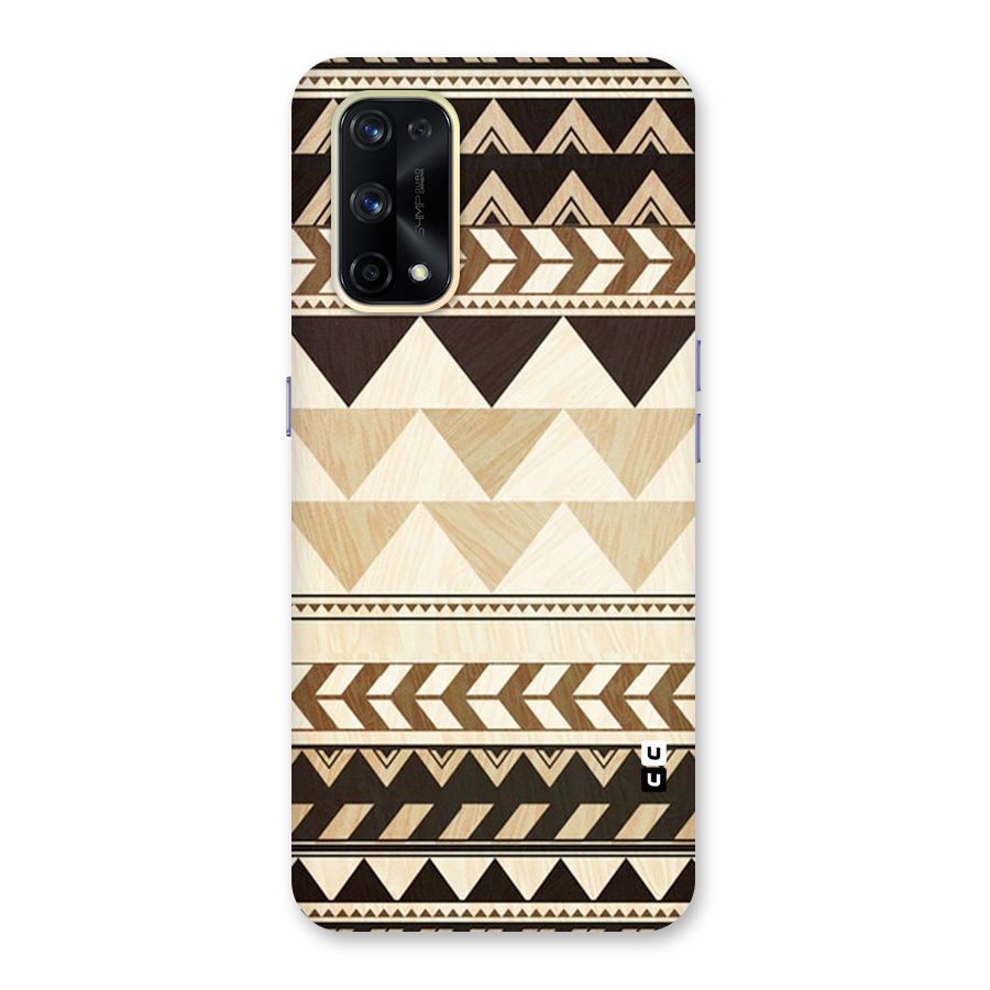 Indie Pattern Work Glass Back Case for Realme X7 Pro