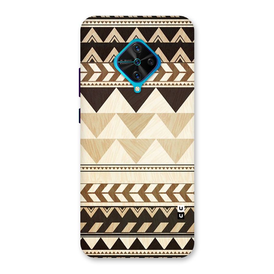 Indie Pattern Work Back Case for Vivo S1 Pro