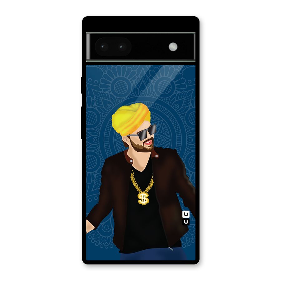 Indie Pop Illustration Glass Back Case for Google Pixel 6a