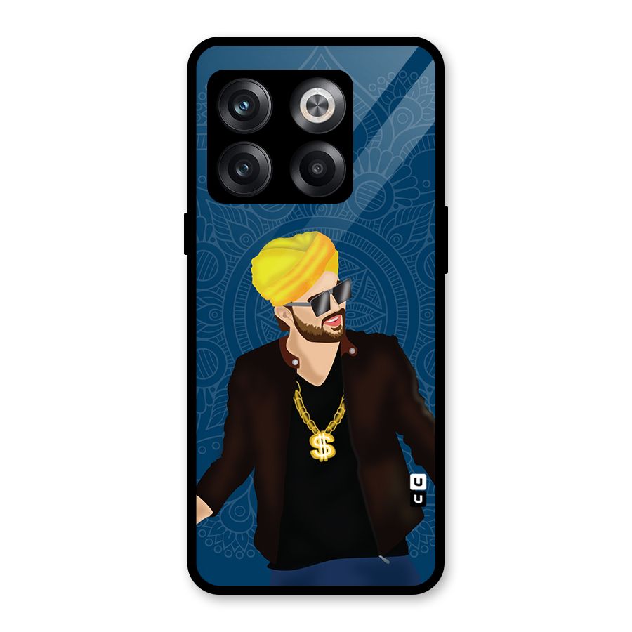 Indie Pop Illustration Glass Back Case for OnePlus 10T