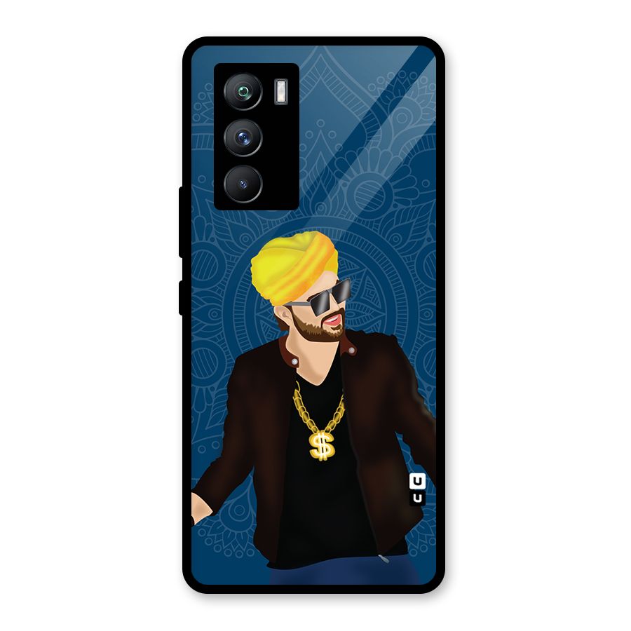 Indie Pop Illustration Glass Back Case for Vivo iQOO 9 SE