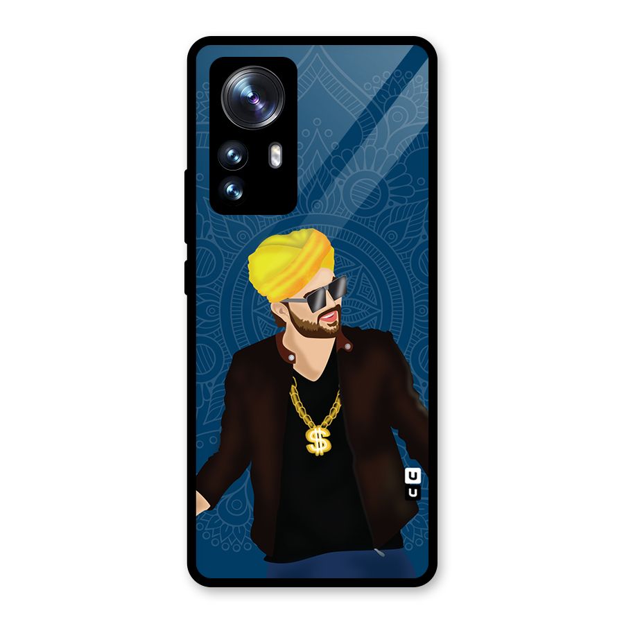 Indie Pop Illustration Glass Back Case for Xiaomi 12 Pro
