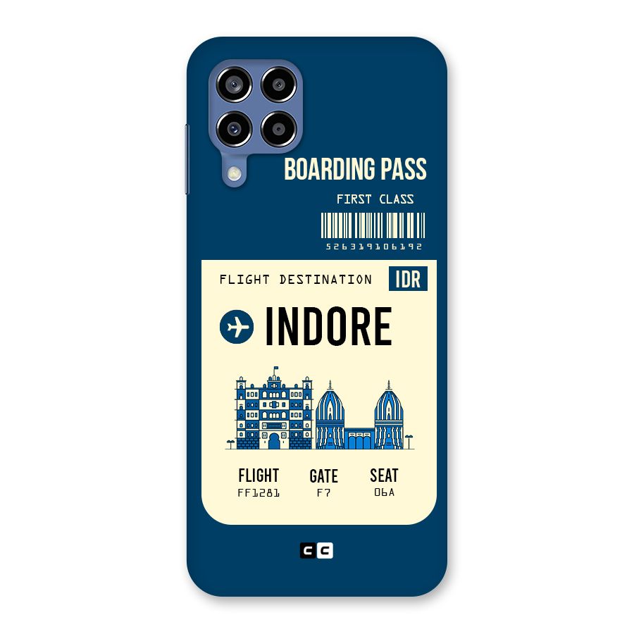Indore Boarding Pass Back Case for Galaxy M53 5G